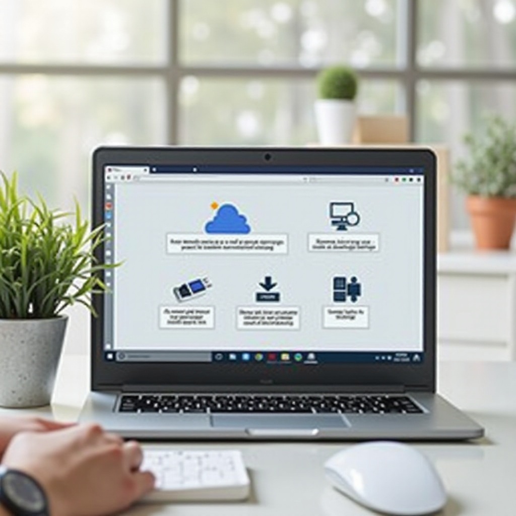 cara menyimpan gambar ke Chromebook