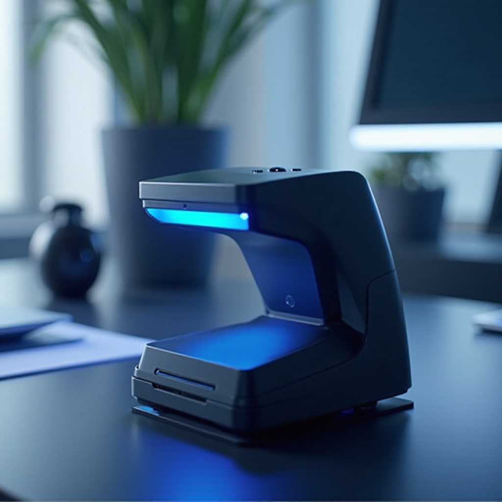 รีวิวเครื่องสแกนเนอร์ไดรเวอร์สีฟ้า