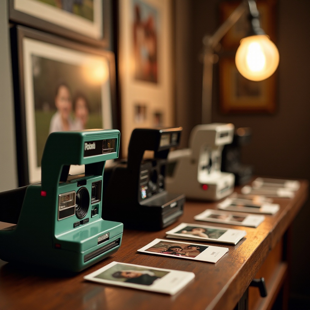 polaroid instant camera vs fujifilm