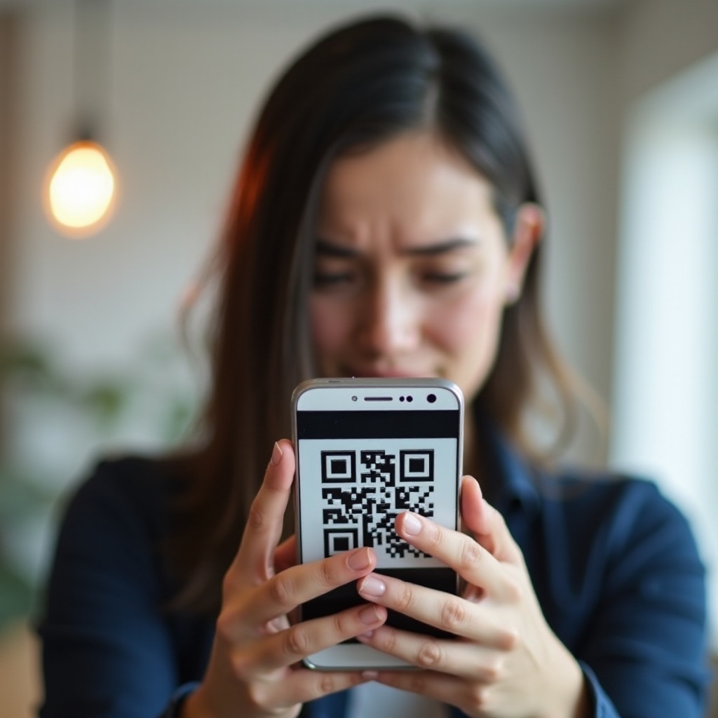 bakit hindi ma-scan ng aking samsung phone ang mga qr code?