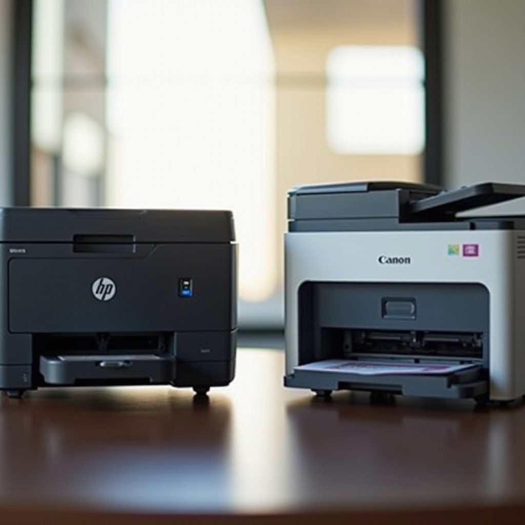 hp kumpara sa canon na laser printer