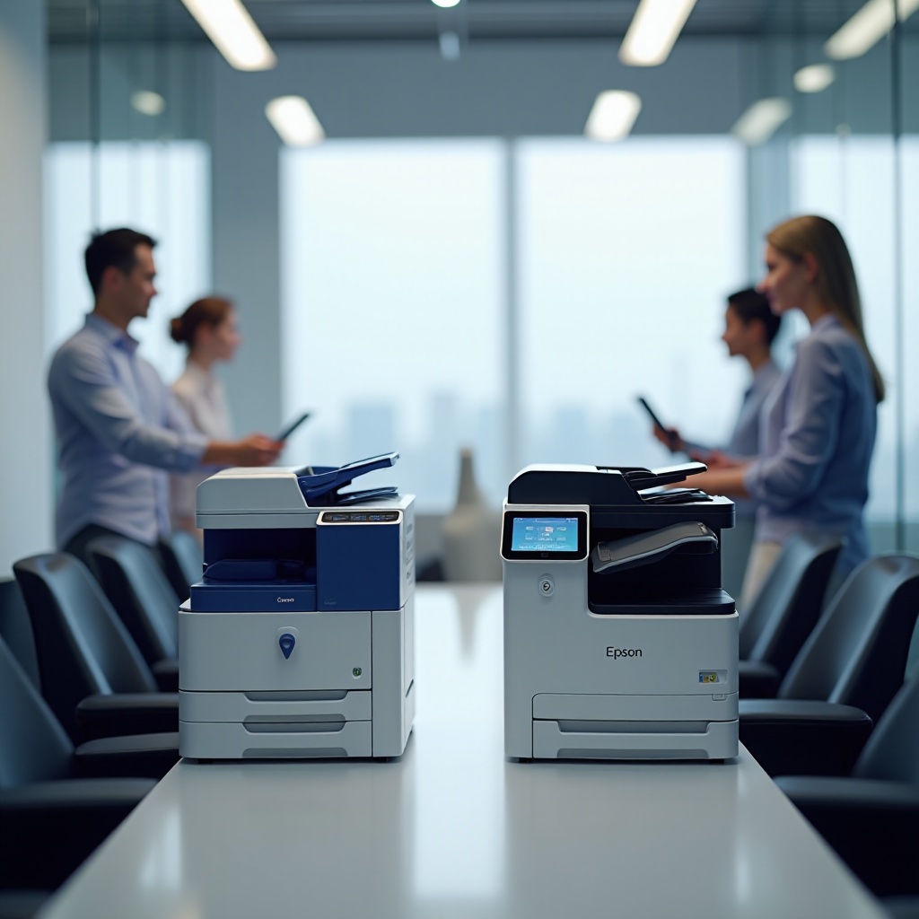 キヤノン vs エプソンのタンクプリンター