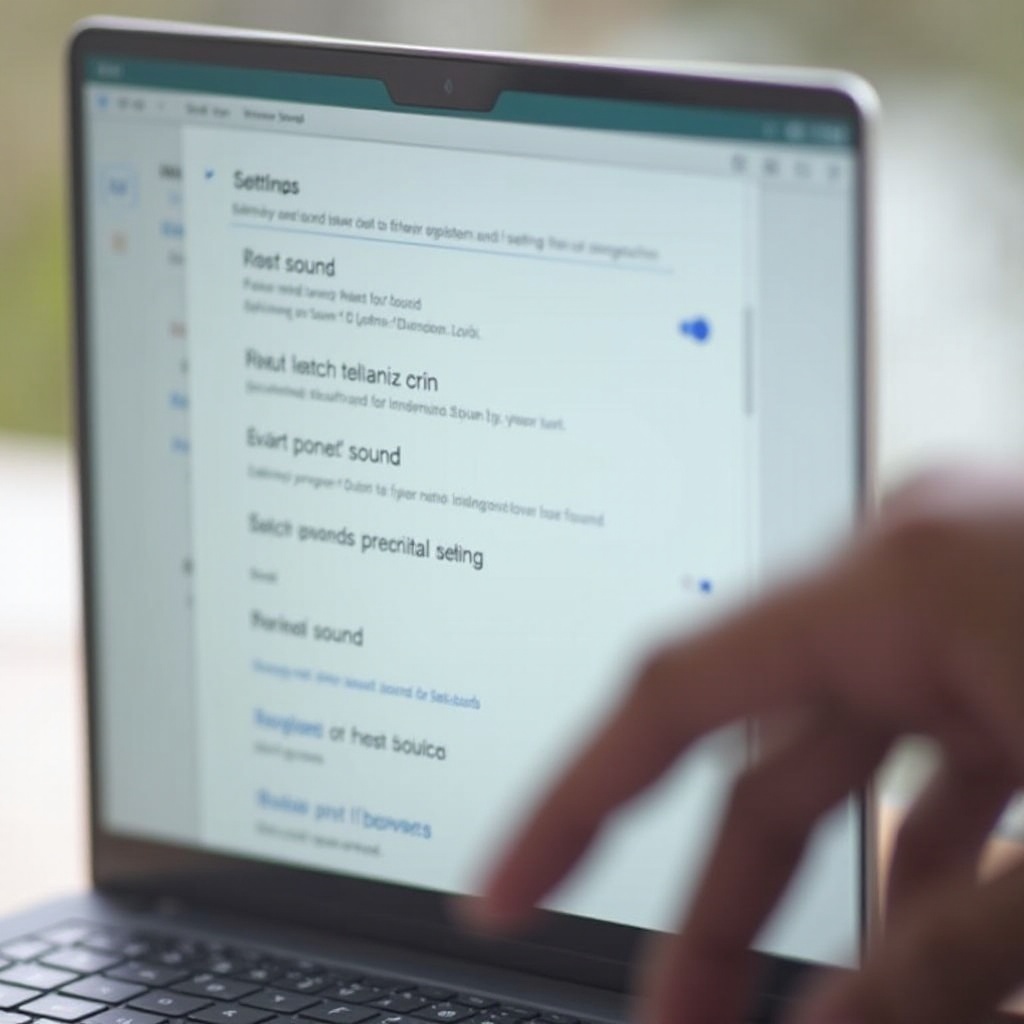 วิธีรีเซ็ตเสียงบน Chromebook