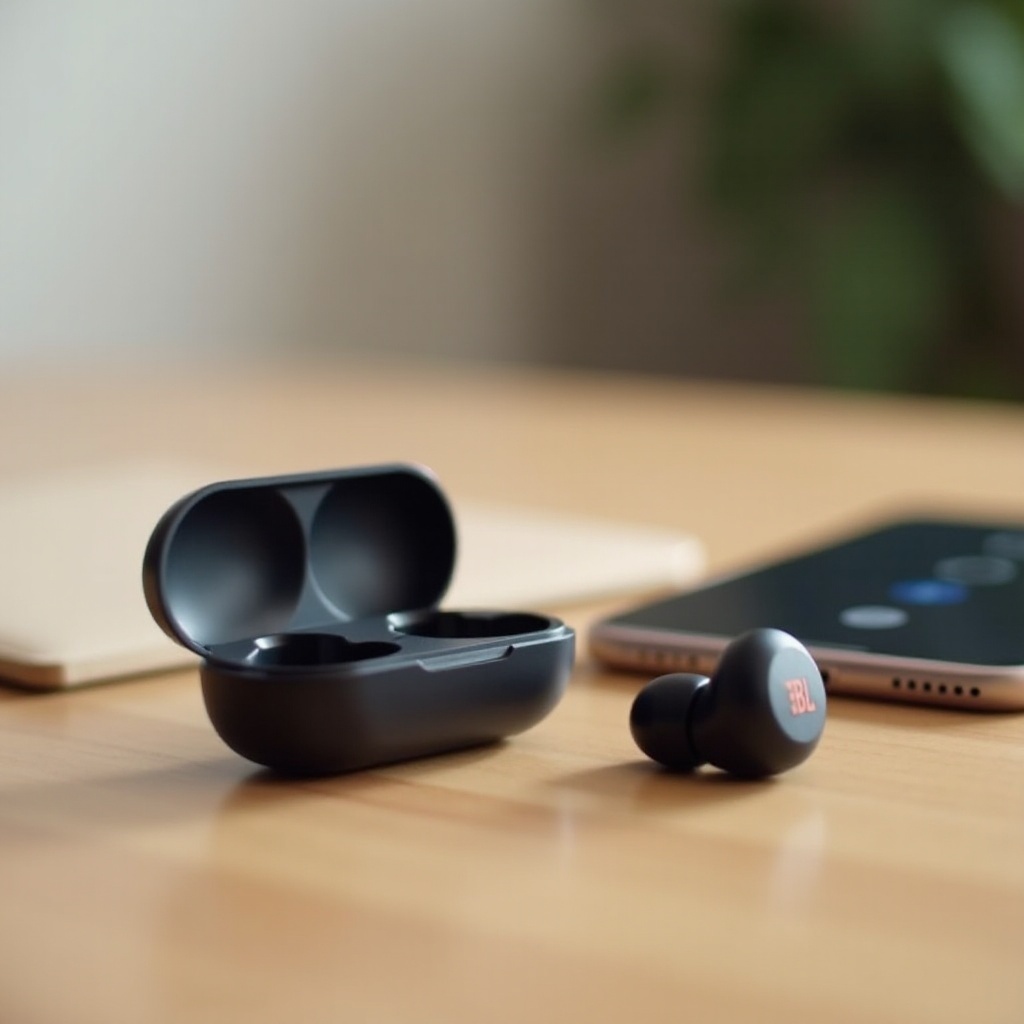 cara menyalakan earbud jbl tanpa casing