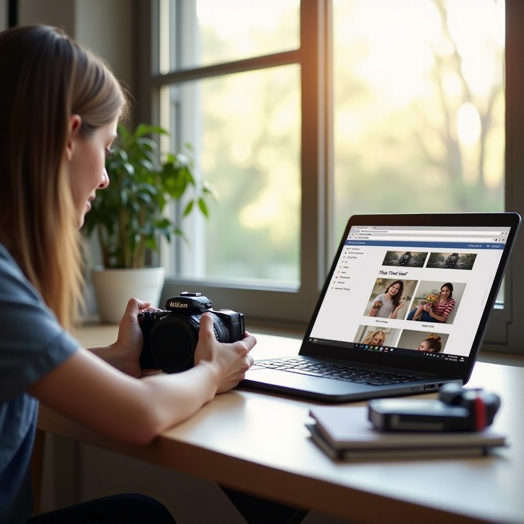 Mengapa Nikon D40 saya tidak dapat terhubung ke Chromebook saya?