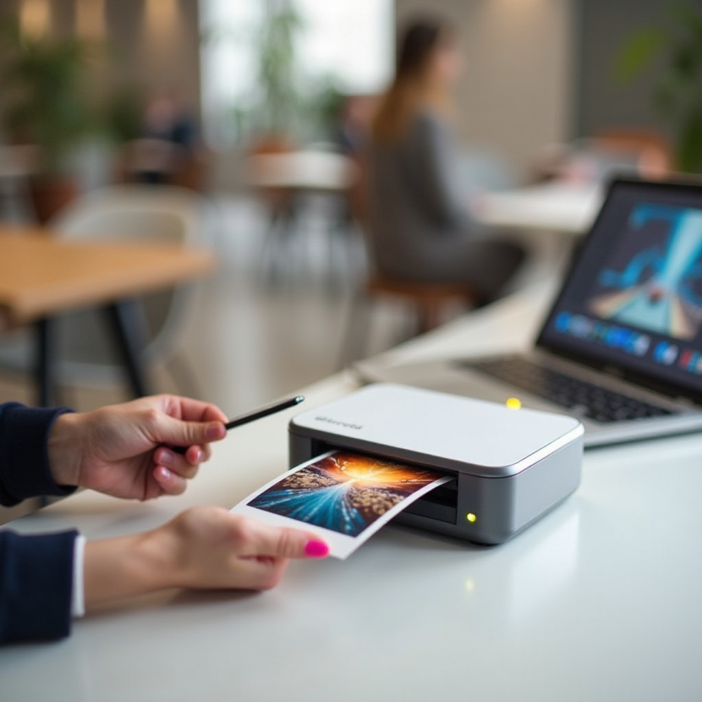 รีวิวเครื่องพิมพ์พกพาโพลารอยด์