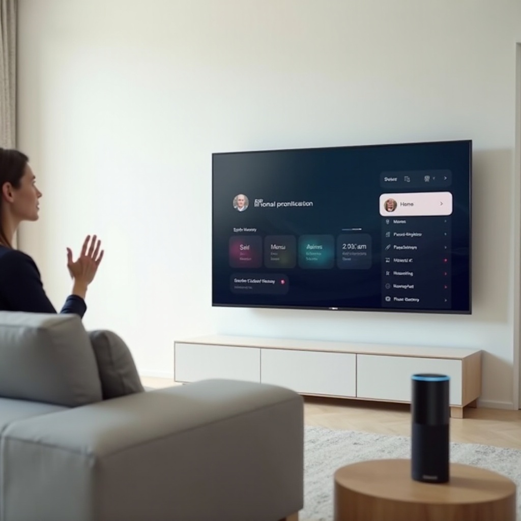 Samsung TV na kinokontrol ng Alexa
