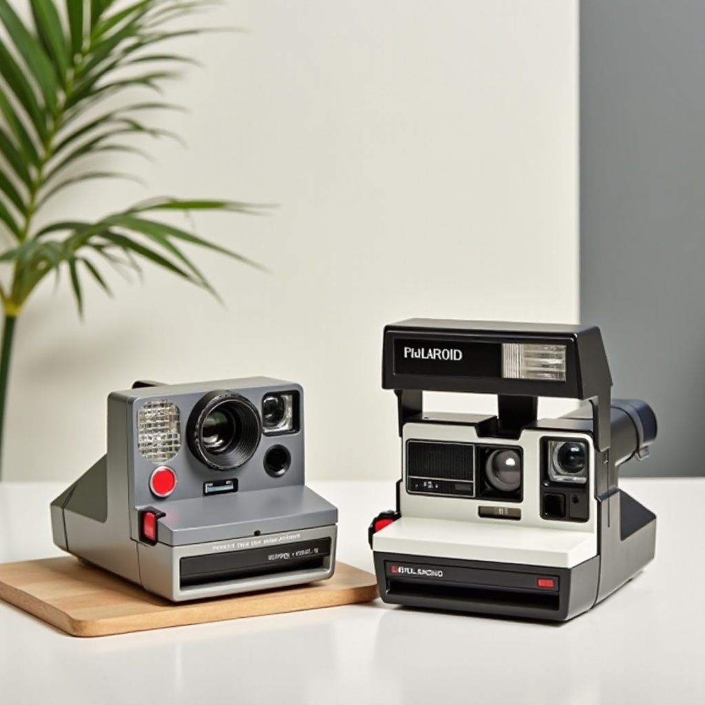 kamera instan polaroid vs fujifilm