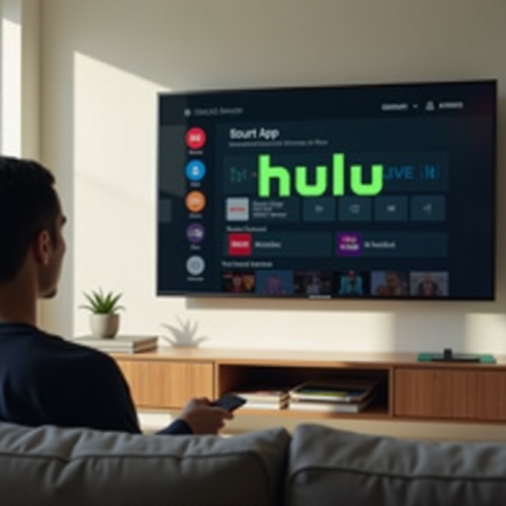 paano mo ina-update ang Hulu sa isang Samsung TV